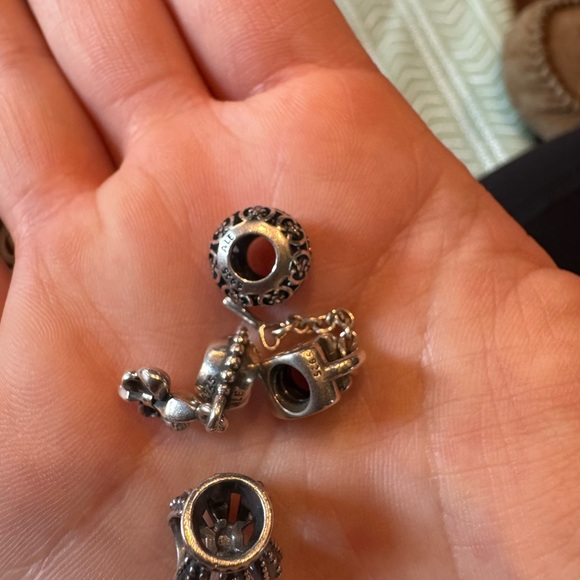 Pandora Silver Charm Set - Picture 2 of 3